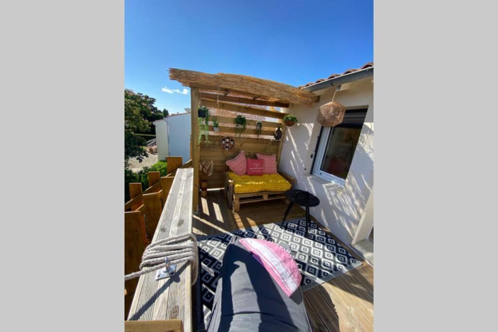 סן-פאלה-סור-מר St Palais Appartement Cocooning מראה חיצוני תמונה